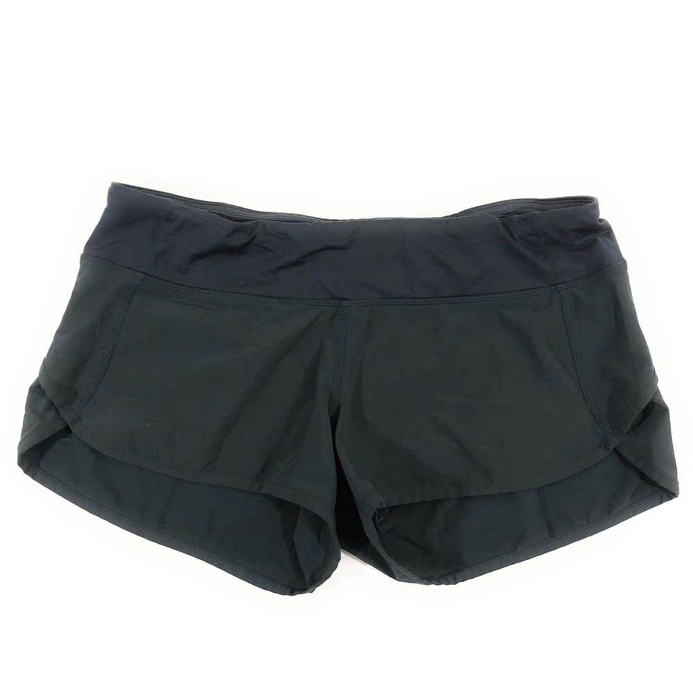 Lululemon 6 Black Run Speed Shorts